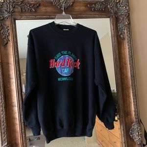 Hard Rock Cafe Kowloon Crew Neck